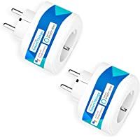 Enchufe Inteligente- Mide el Consumo 16A 3680W Wi-Fi Smart Plug- con Control Remoto Meross App. Compatible con Alexa…